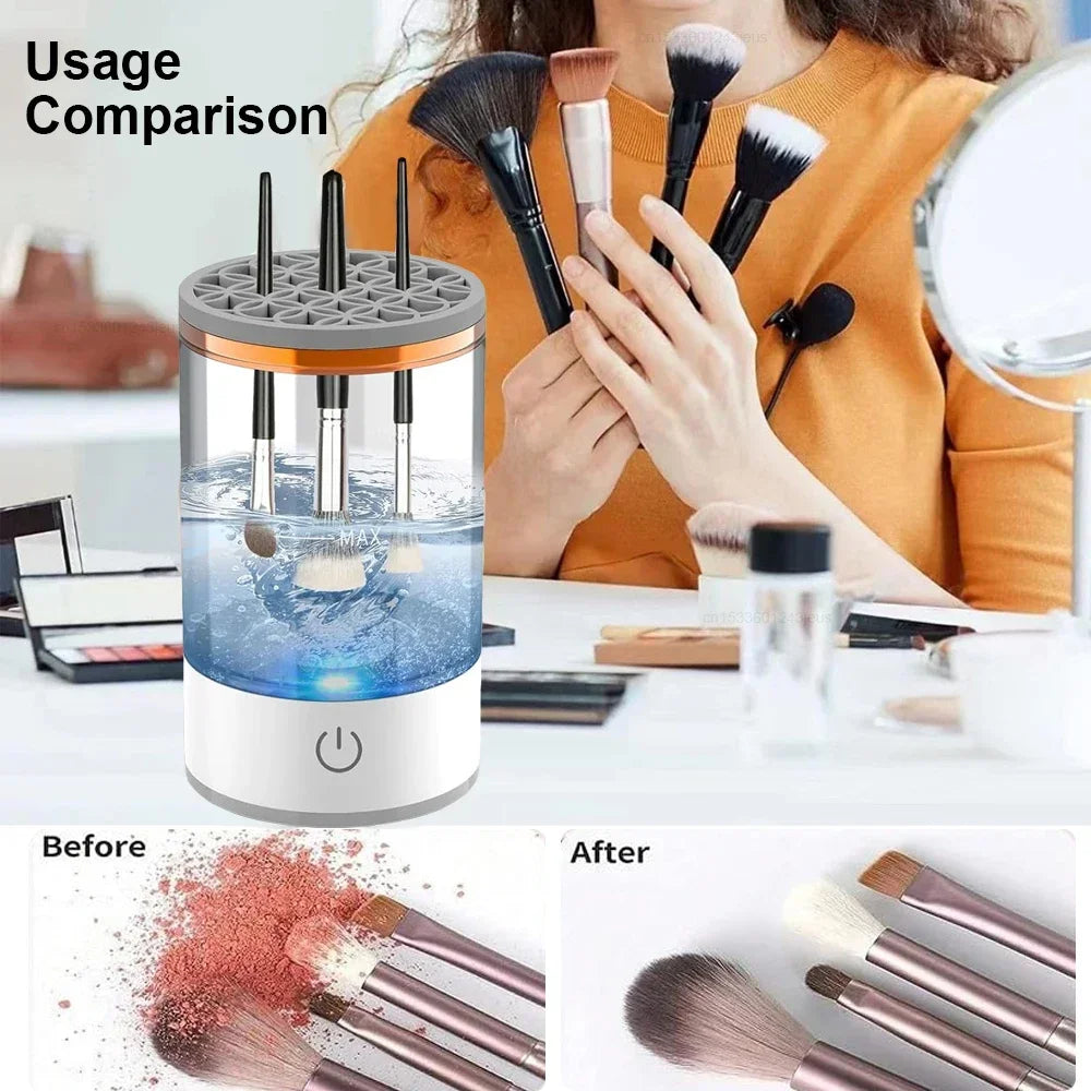 3 in 1 Electric Make Up Brush Cleaner